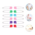 thumbnail image 6 of 12pcs Baby Kids Cloth Diaper Stainless Steel Traditional Safety - Size S (Random Color), 6 of 6