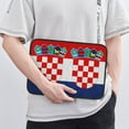 thumbnail image 7 of Croatian-Flag Neoprene Sleeve Pouch Case Bag for 13" - 15" Inch Laptop Computer, 7 of 7