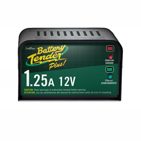 SuperSmart Battery Tender Plus 12-Volt 1.25 AMP Battery (Best Amp To Charge Deep Cycle Battery)