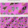 thumbnail image 2 of Soimoi Cotton Cambric Fabric Colorful Shells Ocean Fabric Prints By Yard 42 Inch Wide, 2 of 7