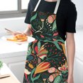 thumbnail image 4 of Delantal floral Chic Delantal de cocina Flores Delantal de cocina para mujer Impermeable Blanco Verde BBQ Delantal 68 * 55cm (WQ0166-4) Sailing Electrónica, 4 of 6