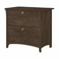 thumbnail image 2 of Home Square 2 Piece Lateral Wood Filing Cabinet Set with 2 Drawer in Ash Brown, 2 of 8