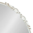 thumbnail image 3 of Kate and Laurel Brynley Decorative Wall Mirror, White 24" Diameter, 3 of 9