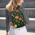 thumbnail image 5 of Vsdgher Christmas Print Canvas Backpack Travel Rucksack Unisex Knapsack 15.7/17.7Inch Laptop Backpack for Work,College-Medium, 5 of 5