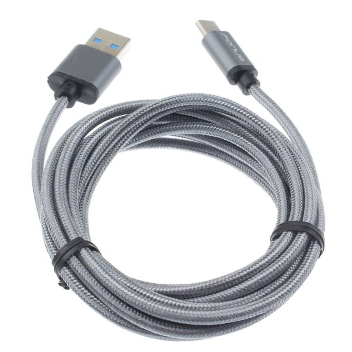 Adaptive Fast Home Charger w Type-C 10ft USB Cable Z9G for LG G7 ThinQ, Stylo 4 - Motorola One, Moto Z4 Z3 Play Z2 Play Z Play Droid Force Droid X4 G7 Power Play G6 - Nokia 8, 7.1, 3.1 Plus