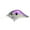 Lavender Shad, variant on Rat-L-Trap Mid-Range 06 Crankbait Fishing Lure, Silveradow, 1/2 oz., 6MR836