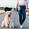 thumbnail image 2 of OULII Pet Dog Waste Bags Dispenser Cloth Rectangular Zipper Closure for Outdoor Walking 1Set, 2 of 7