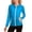 Sky Blue, variant on Cethrio Girls Sun Protection Jackets Size 10-12, Full Zip Long Sleeve Lightweight Summer Kids Rash Guard Outerwear with Hood Gray Size 10