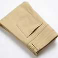 thumbnail image 4 of RIJOPUTY Low Waisted Jeans Low Rise Flare Jeans Boys School Uniform Pants Soccer Clothes for Boys 8-12 Toddler 4t Boys Clothes Kids Clothes 10-12, Yellow 7-8 Years, 4 of 9