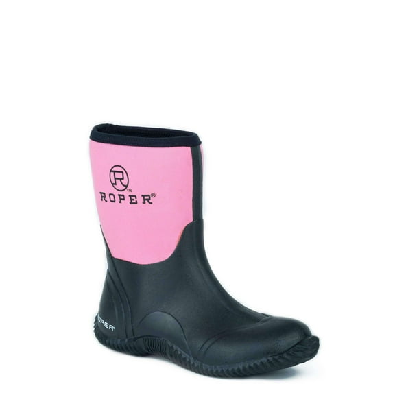 Roper Womens Barnyard 9 Inch Round Toe Rain  Mid Calf Boots
