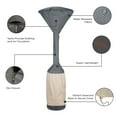thumbnail image 5 of Modern Leisure Renaissance Ultralite Stand-Up Patio Heater Cover, 32" Dia (Top) x 18.5" Dia (Bottom) x 95"H, Gray, 5 of 14