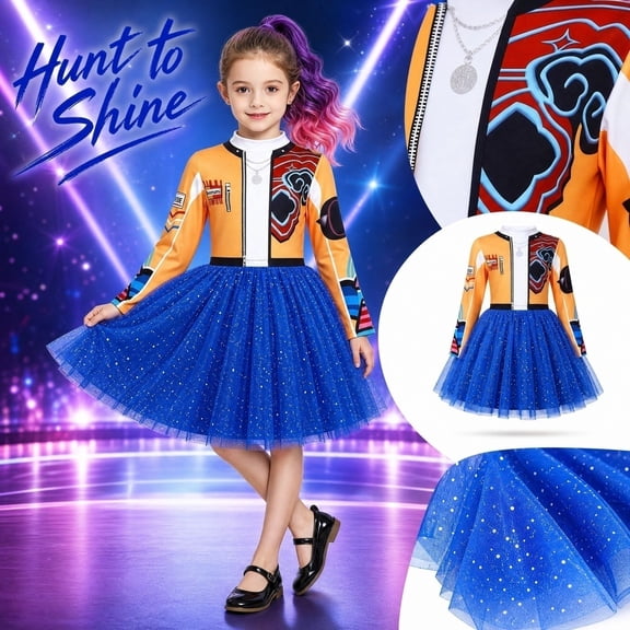 Halloween Anime Cosplay Costume, Halloween Costume Role Play Theme Party Costume, Long Sleeve Dress