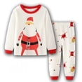 thumbnail image 1 of Pijamas de algodón para niños y niñas, ropa interior de Navidad, traje para el hogar, ropa de dormir para fiesta, novedad, 1 of 4
