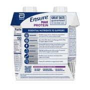 (6 pack) Ensure Max Protein Shake, 30g Protein, French Vanilla, 11 fl oz, 4 Pack