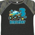 thumbnail image 4 of Inktastic 3rd Birthday Monster Truck Boys Toddler T-Shirt, 4 of 5