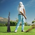 thumbnail image 2 of Bolsa de viaje para palos de golf Sharpla Camiseta de golf con Correa de hombro ajustable gruesa y resistente Negro, 2 of 6