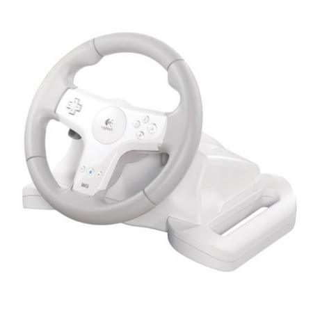 Wireless Racing Wheel - Logitech Wii Speed Force Wireless Wheel