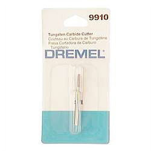 Dremel 9910 1/8 inch Spear Tip Tungsten Carbide Cutter for Steel, Iron, Ceramics, Plastics, and Hard Wood