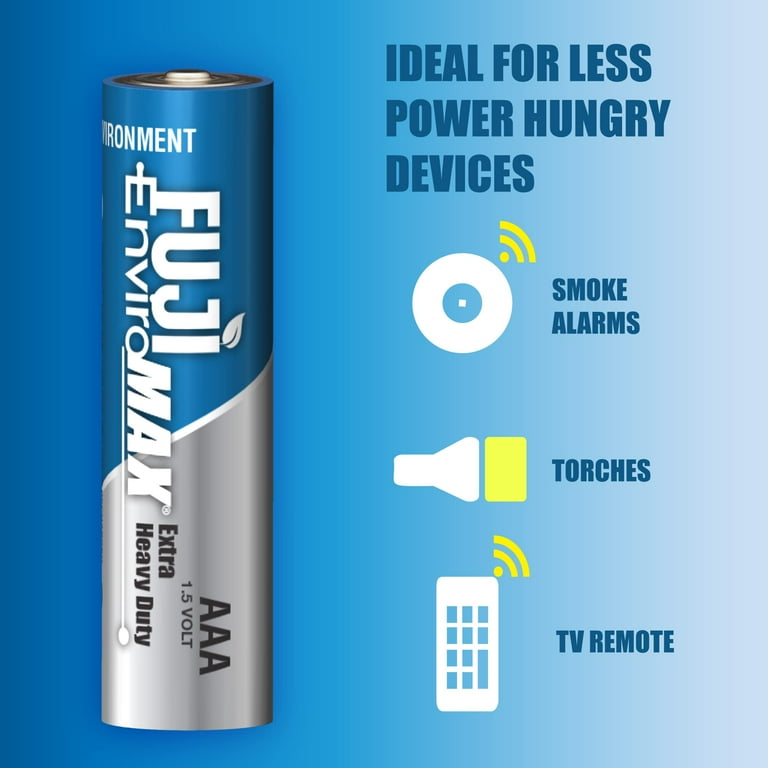 Fuji Batteries Enviromax™ Aaa Extra Heavy-duty (4 Pack) - Walmart.com