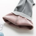 thumbnail image 3 of Hicidod Leggings for Girls Stretchy Fleece Lined Solid Warm Kids Tights Fall Winter Thicken Soft Cotton Casual Thermal Pants, 3 of 5