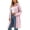Pink, variant on Hvogkswy Long Cardigan Sweaters for Women Long Sleeve Oversized Knit Outerwear Fall Casual Hooded Cardigan with Pockets