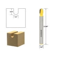 thumbnail image 6 of Grooving Router Bit Set - 1/4" Shank - Yonico 17155q, 6 of 13