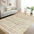 thumbnail image 2 of CAROMIO 10' x 13' Modern Rugs for Bedroom Imitation Braided Pattern Soft Carpet, Rainbow Color, 2 of 5