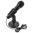 thumbnail image 2 of PC Computer Laptop Mini 3.5mm Studio Speech Stand Mount Microphone Mic Black, 2 of 6