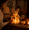 A, variant on Halloween Decorations Ghost String Lights, 6.6ft 10 LED Sequin Lights with Remote, 8 Modes Lights for Indoor Outdoor Party, A