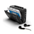 thumbnail image 1 of 6501 Portable Cassette AM/FM Radio Retro Cassette Music Player Walkman Recorder with Speaker - JV, 1 of 5