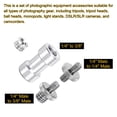 thumbnail image 4 of Uxcell Camera Screw Mount Set, 1/4 to 3/8 Male Screw, Female Screw for Camera, 4 of 6