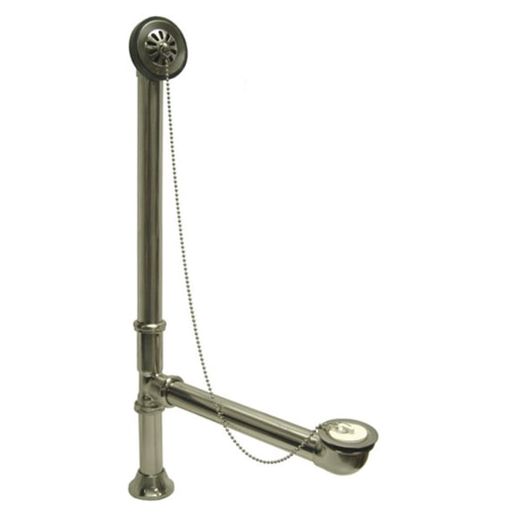 Elements of Design Vintage Accents Brass Claw Foot Bath Drain