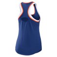 thumbnail image 3 of Women's WEAR by Erin Andrews Royal New York Mets Colorblock Racerback Tank Top, 3 of 5