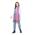 thumbnail image 2 of Women’s Scarf Lightweight Silk Feel Shawl Wrap Winter Fashion Stole Elegant Soft Acrylic Neck Scarf for Women Teens Ladies, 2 of 5