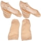 thumbnail image 5 of EeaseMX pares de calcetines de silicona y fibra de bambú, antideslizantes, invisibles y de boca baja (color piel)., 5 of 7