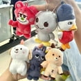 thumbnail image 2 of 10cm Kpop Idol RIIZE Plush Doll Keyring Stuffed Animal Dolls Bag Charm Keychians for BRIIZE Gift,EUNSEOK, 2 of 10