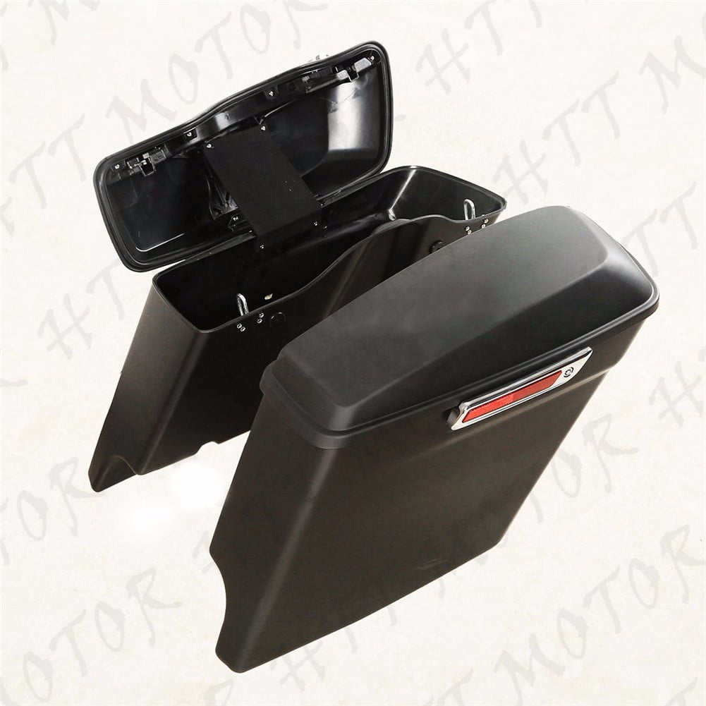 Touch Saddlebag Latch Lids Hardware Covers For Harley Touring Models 2014-2017 