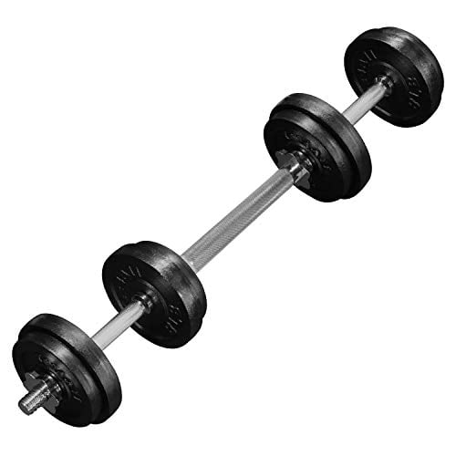 Yes4All Adjustable Dumbbells with Dumbbell Bar Connector 60 lb