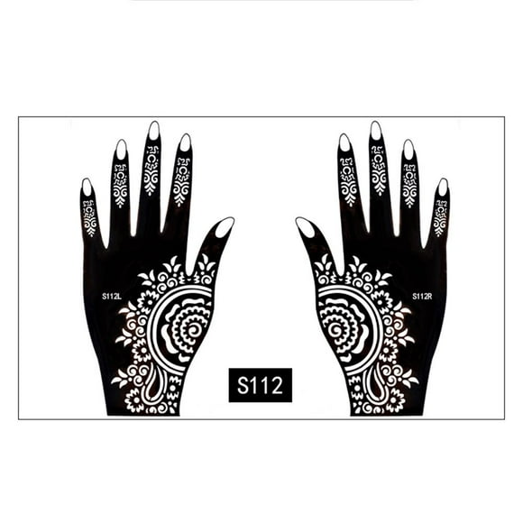 flower stencils tattoos