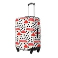 thumbnail image 2 of Uemuo Forest Mushrooms Printed Washable Luggage Cover - Fashion Suitcase Protector Fits 18-32 Inch Luggage -X-Large, 2 of 9