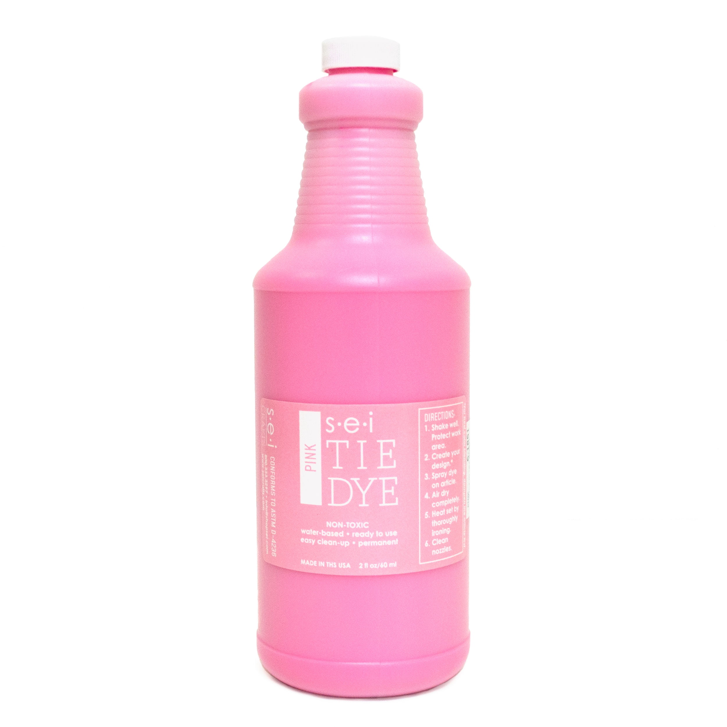 S·E·I Pink Tie Dye, Fabric Dye, 1Quart32 Ounces