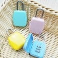 thumbnail image 4 of BEADCEST 4Pcs Multi Function Small Padlocks for Household Locker Use Weather Resistant Metal Combination Locks, 4 of 8