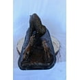 thumbnail image 6 of Nifao Charging bison v. Wolves bronze statue – Home Decor Sculpture, 36"L x 17"W x 17"H, 6 of 13
