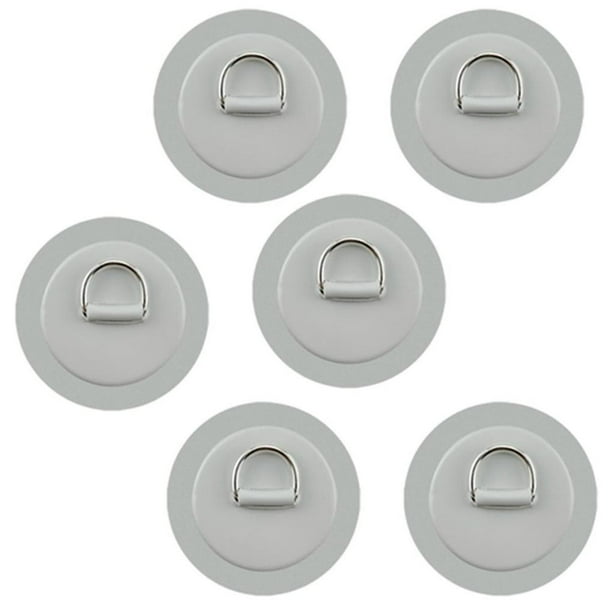 Parche De Anillos En D De 6 Piezas Para Bote Inflable De Pvc, Canoa, Balsa, Kayak, Anillo En D, Parche De Pvc, Bote Inflable, Tabla De Surf, Tabla De Paddle Speravity VI012652-02