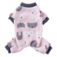 thumbnail image 4 of Ropa para perros Ropa linda para perros Cachorro Rosa Gris Ropa de conejo Niñas Ropa para perros y gatos Ropa para perros (Talla S), 4 of 5