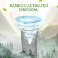 thumbnail image 4 of 16 Pack Bamboo Charcoal Air Purifying Bag, Activated Charcoal Bags Odor Absorber, Moisture Absorber, Natural Car Air Freshener, Shoe Deodorizer, Odor Eliminators For Home, Pet, Closet (16x50g), 4 of 9