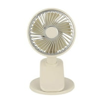 Guoxxzi school supplies for teens, Small Fan Clipable Desktop Small Fan USB Rechargeable Desktop Clip Type Small Fan