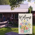 thumbnail image 3 of Newhomestyle Spring Garden Flag Floral Mason Jar 12×18 Inch Double Sided Outside Vertical Holiday Yard Decor, 3 of 6