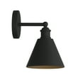 thumbnail image 2 of Trade Winds Marco 1-Light Wall Sconce in Matte Black, 2 of 5