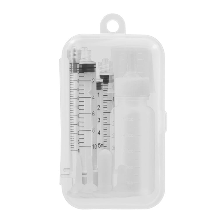 Aufzucht-Set Für Kätzchen & Welpen – BPA-freie Flasche, Sauger & Spritzen Für Neugeborene Tiere